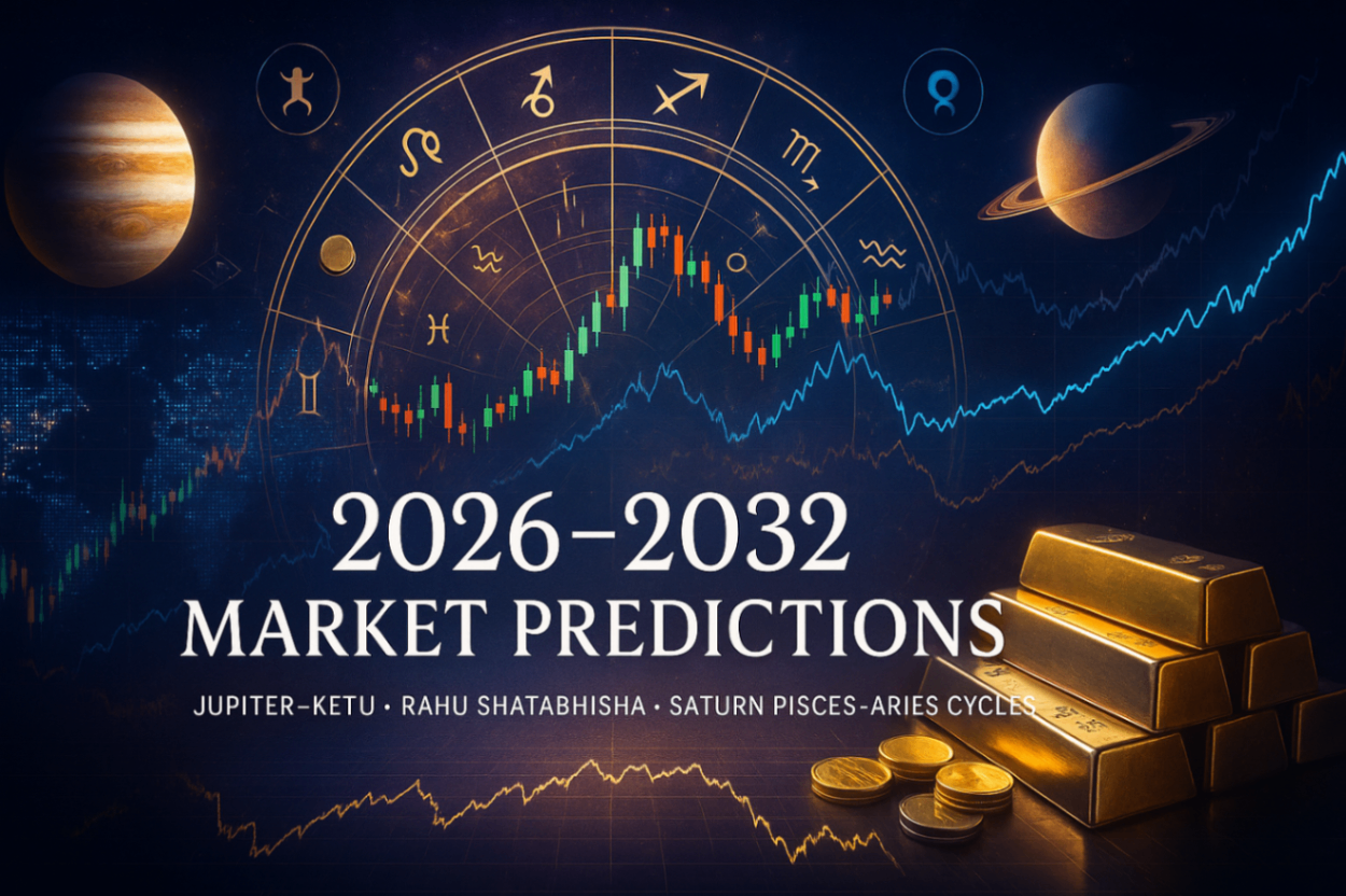 2026–2032 Market Predictions: Jupiter–Ketu Rahu Shatabhisha & Saturn Pisces–Aries Cycles Explained -DKSCORE