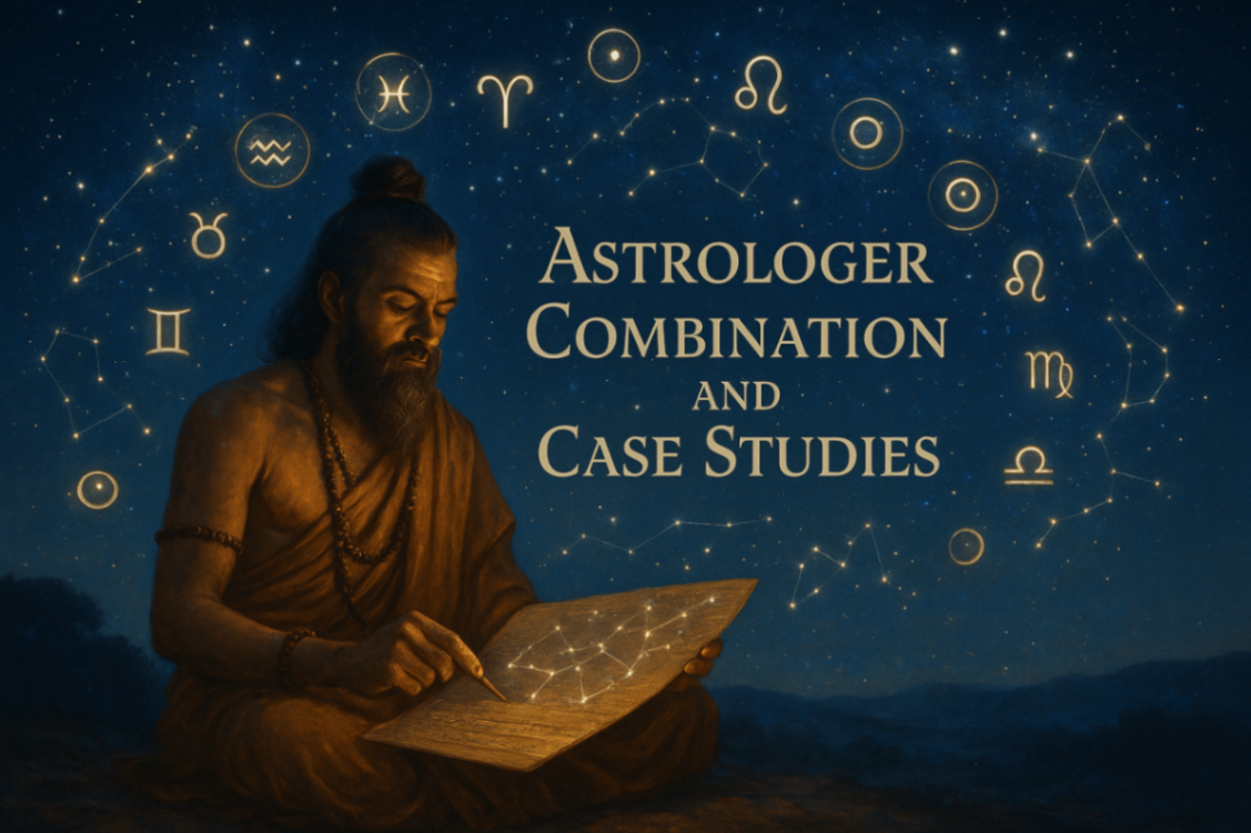 Astrologer Combination and Case Studies: Powerful Yogas Nakshatras & Divisional Chart Secrets -DKSCORE