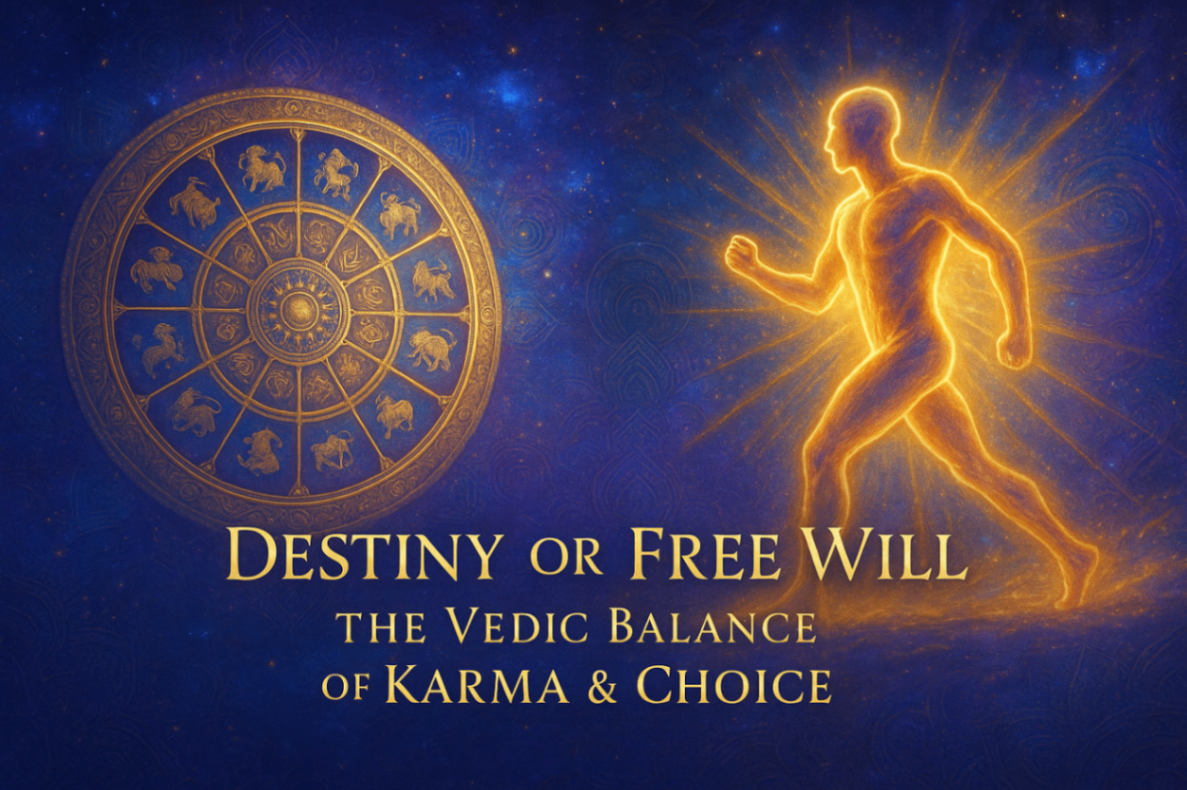 Destiny or Free Will: The Vedic Framework of Karma Choice & Life Outcomes -DKSCORE