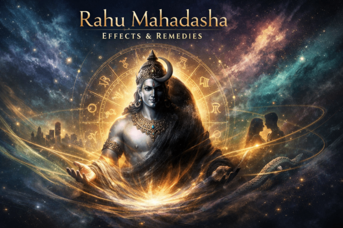 Rahu Mahadasha Effects and Remedies: How Rahu Accelerates Karma Desire and Destiny -DKSCORE