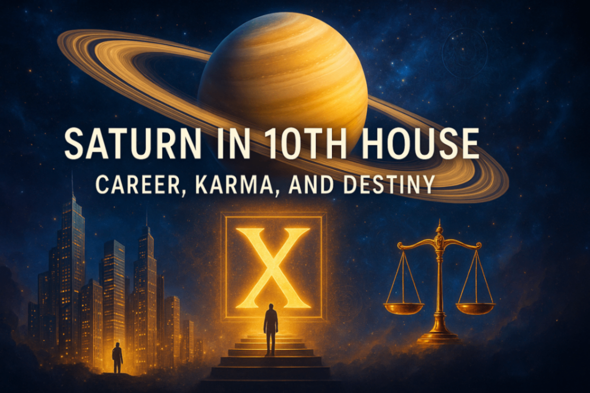 Saturn in 10th House: Vedic Astrology Insights for Career Karma and Success -DKSCORE