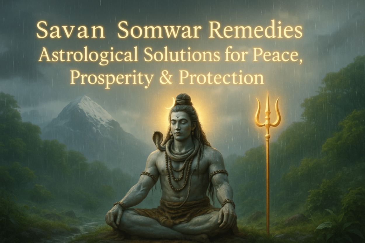 Savan Somwar Remedies: Astrological Solutions for Peace Prosperity & Protection -DKSCORE