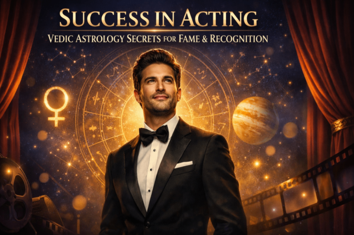 Success in Acting: Vedic Astrology Secrets That Shape Fame in Films Television and Media -DKSCORE