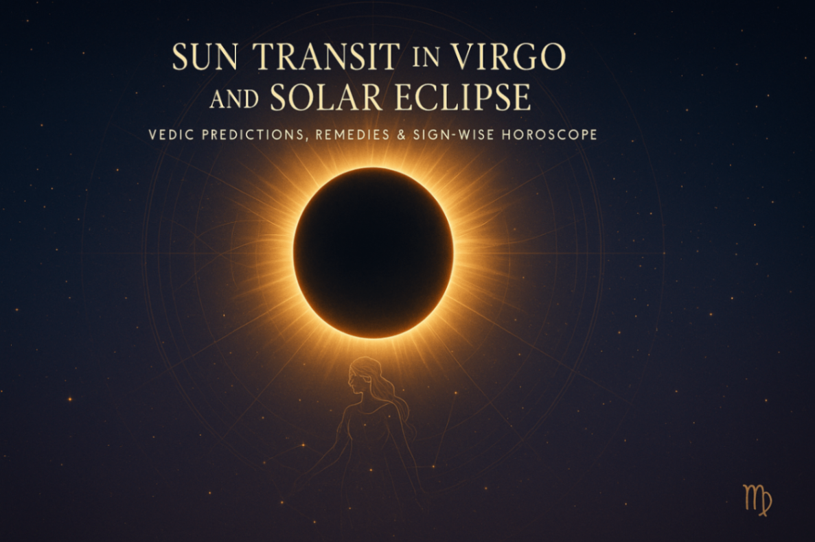 Sun Transit in Virgo and Solar Eclipse: Vedic Predictions Remedies & Sign-Wise Horoscope -DKSCORE